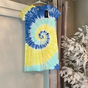Size 12 - 14 polo by Ralph Lauren tie-dye dress. NWT